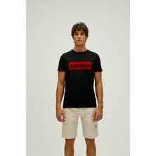 Bad Bear Flog T-Shırt Siyah Erkek T-Shirt 22.01.07.013-C01