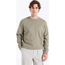 Jack & Jones Erkek Haki· Sweat 12282821HK