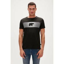 Bad Bear Fancy T-Shirt Siyah 3D Baskılı Erkek Tişört