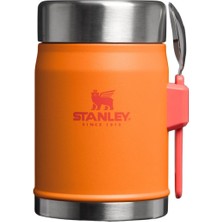 Stanley The Legendary Food Jar + Spork 0.4L  Goldenrod Coral 10-09382-114
