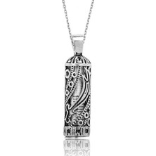 Inure Jewelry Gümüş Zülfikar Kılıcı Cevşen Kolye