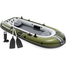 Intex Seahawk 3 Bot Set (Kürek ve Pompa) 295X137X43 cm
