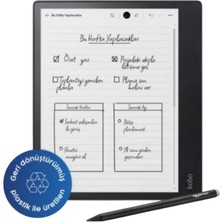 Kobo Elipsa 2e Bundle E-Kitap Okuyucu Siyah