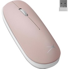 Altec Lansing ALBM7305 Pembe 2.4ghz USB 1600DPI Alkalin Pilli Kablosuz Mouse (Kdo)