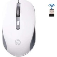 Hp S1000 Plus 1600DPI 2.4ghz Wireless Beyaz Kablosuz Mouse (Pil Içinde) (Kdo)