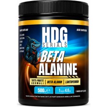 HDG Serials Beta Alanine 500 g Amino Asit İçeren Sporcu Gıdası Tutti Frutti Aromalı