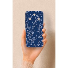 Vip Case Honor Magic 8 Lite Uyumlu Ince Yaprak Dalı Desenli Silikon Kılıf