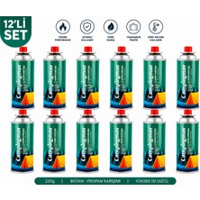 Orcamp 220 Gram Gaz Kartuşu Campingman 12 Adet