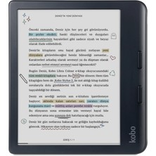 Kobo Libra Colour E-Kitap Okuyucu Siyah