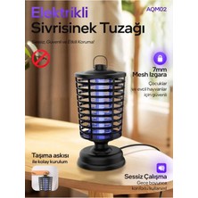 Byanes Askılı Sessiz Kokusuz Uv Işık Elektrikli Sinek Tuzağı Sivrisinek Kovucu Öldürücü Iç ve Dış Mekan
