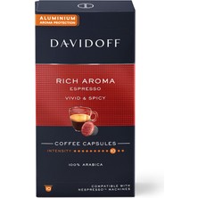 Davidoff Rich Aroma Espresso Kapsül Kahve 10'lu 55 G (4'li Paket)