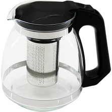 Uravas Store Çelik Süzgeçli Cam Demlik 1500ML