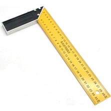 Go İthalat 250MM Turuncu Sarı Masa Gönyesi (5477)
