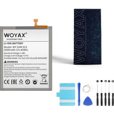 Woyax EB-BS918ABY By Deji 5000mAh Premium Batarya Samsung Galaxy S23 Ultra Uyumlu Lityum İyon Yüksek Verimlilik
