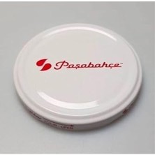 Esranın Dünyası Paşabahçe Konserve Kavanoz Kapağı, Metal, Beyaz, Silikonlu, 100 Adet