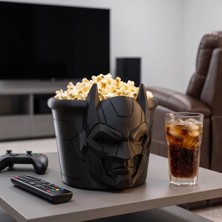 Nokta Labs Batman Mısır Kovası Gerçek Boyut Özel Üretim Koleksiyon Figür Popcorn Bucket