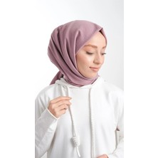 Hürrem Bone Mor Düz Klasik Şal Pamuk Caz Sade 202105_22