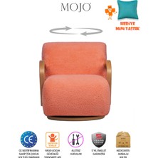Mojo Soho Twist Dönen Ayaklı Çocuk Koltuğu Mercan