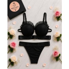 Miss Lion Lingerie Istridye Detaylı Sütyen Takım