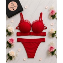 Miss Lion Lingerie Istridye Detaylı Sütyen Takım