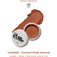 Leef Lip & Cheek Balm Change | Almond Dudak & Yanak Balmı | Krem Allık & Tint