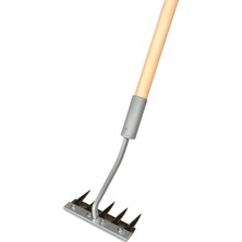 Devribell Timsah Çapa 17 cm Tırmıklı Ot Kesme ve Toplama El Çapası Saplı