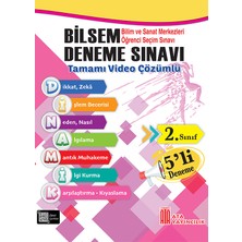 2. Sınıf Bilsem 5'Li Deneme Sınavı