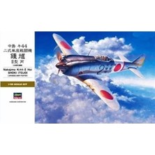 Hasegawa ST30 8880 1/32 Ölçek, Nakajima KI44-II Heishoki (Tojo) , Savaş Uçağı Plastik Model Kiti