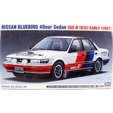 Hasegawa HC35 21135 1/24 Ölçek, Nissan Bluebird 4-Door Sedan SSS-R (U12) 1987, Otomobil Plastik Model Kiti