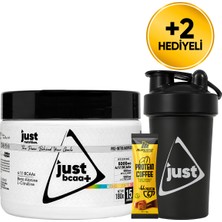 Just Nutrition BCAA Amino Asit Tozu 180 Gr 15 Servis Karışık Meyve + Shaker + Protein Kahve Hediyeli