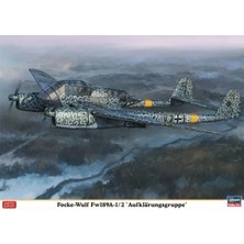 Hasegawa 2275 1/72 Ölçek, Focke Wulf FW189A 1/2 Aufklärungsgruppe (Limited Edition), Savaş Uçağı Plastik Model Kiti