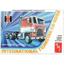 AMT 1203 1/25 Ölçek, International Transtar CO-4070A Semi Tractor, Plastik Çekici Maketi