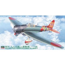 Hasegawa JT55 9055 1/48 Ölçek, Aichi D3A1 Type 99, Savaş Uçağı Plastik Model Kiti