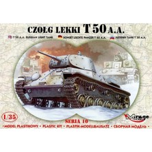 Mirage 35106 1/35 Ölçek, Tank T50 Aplic Armor, Plastik Model Kiti
