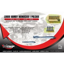 Mirage 248001 1/48 Ölçek, German Ww1 And Polish Ww2 Lıght Aırcra, Plastik Model Kiti