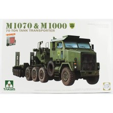 Takom 5021 1/72 Ölçek, M1070 Çekici ve M1000 Römorklu, 70 Ton Tank Taşıyıcı Plastik Model Kiti