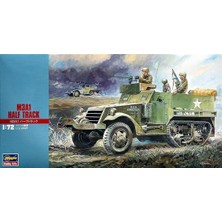 Hasegawa Mt6 31106 1/72 Ölçek, M3A1 Yarı Paletli Araç, Plastik Model Kiti