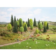 Noch 26911 Karışık Orman Ağaçları, 10 Adet, 5-14 Cm. Diorama Malzemesi