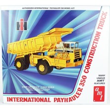 Amt 1209 1/25 Ölçek, International Payhauler 350, Plastik Maden Kamyonu Maketi