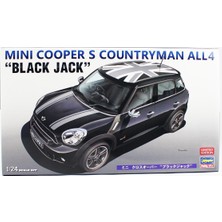 Hasegawa 20704 1/24 Ölçek, Mini Cooper S Countryman All4, Otomobil Plastik Model Kiti