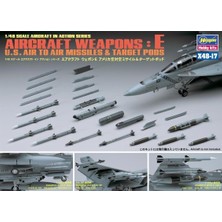 Hasegawa X48-17 36117 1/48 Ölçek, Savaş Uçağı Silahları-E, Plastik Model Kiti