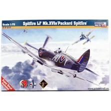 Mistercraft D182 1/72 Spitfire Lf Mk. Xvıe Packard Savaş Uçağı Plastik Model Kiti