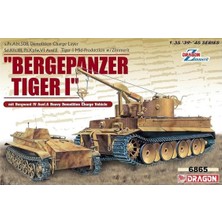 Dragon 6865 1/35 Ölçek, Bergepanzer Tiger I (with Borgward IV) Tankı Plastik Model Kiti