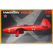 Pm Model 102 1/72 Ölçek, Yak-15 Avcı Uçağı, Plastik Model Kiti