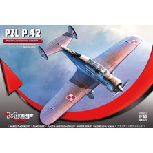 Mirage 481320 1/48 Ölçek, Pzl P.42 Polish Lıght Dıvıng Bomber, Plastik Model Kiti