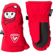 Rossignol Baby Impr Unisex Çocuk Kırmızı Eldiven