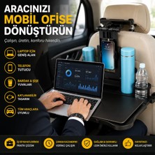 Polhammobile Polham Premium Araç Koltuk Arkası Masa Araç Laptop Standı Araç Yeme Içme Masası Standı Araç Standı