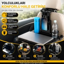 Polhammobile Polham Premium Araç Koltuk Arkası Masa Araç Laptop Standı Araç Yeme Içme Masası Standı Araç Standı