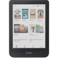 Kobo Clara Colour E-Kitap Okuyucu Siyah