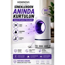 Byanes Uv Sinek Kovucu Lamba Usb’li Elektrikli Sinek Öldürücü Sessiz Kimyasalsız Sivrisinek Cihazı